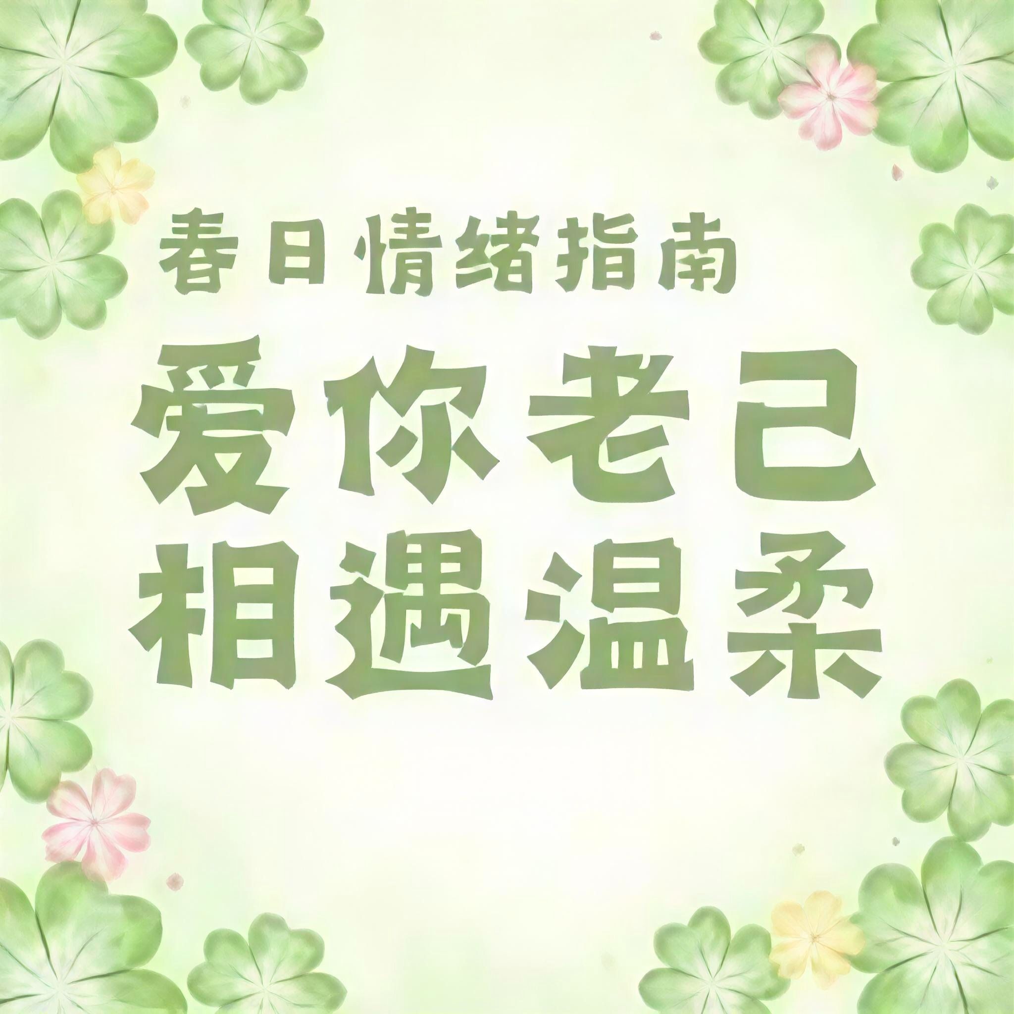 春日情绪指南：爱你老己， 相遇温柔